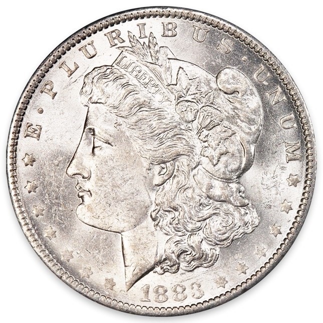 US Morgan Silver Dollar XF-AU  Pre 1900